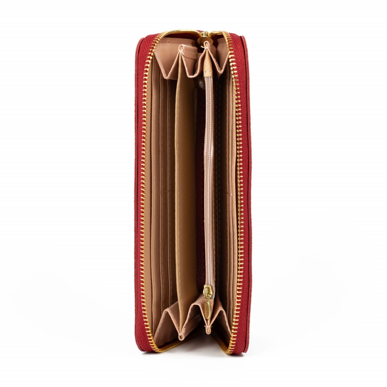 Portofel Dama Pfy Mahima PT1087 Bordo - Organizare Perfectă - imagine 4