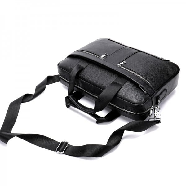 Servieta Barbati Piele Naturala Arthur GT1302 Laptop - imagine 4