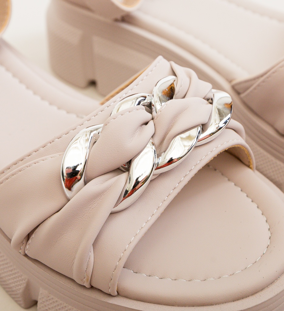 Sandale Dama Rashid Bej | Confort & Stil - imagine 6