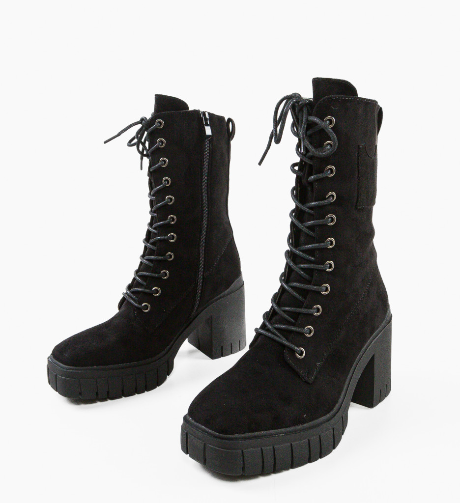Botine Jamal Negre - Eleganță și Confort - imagine 7