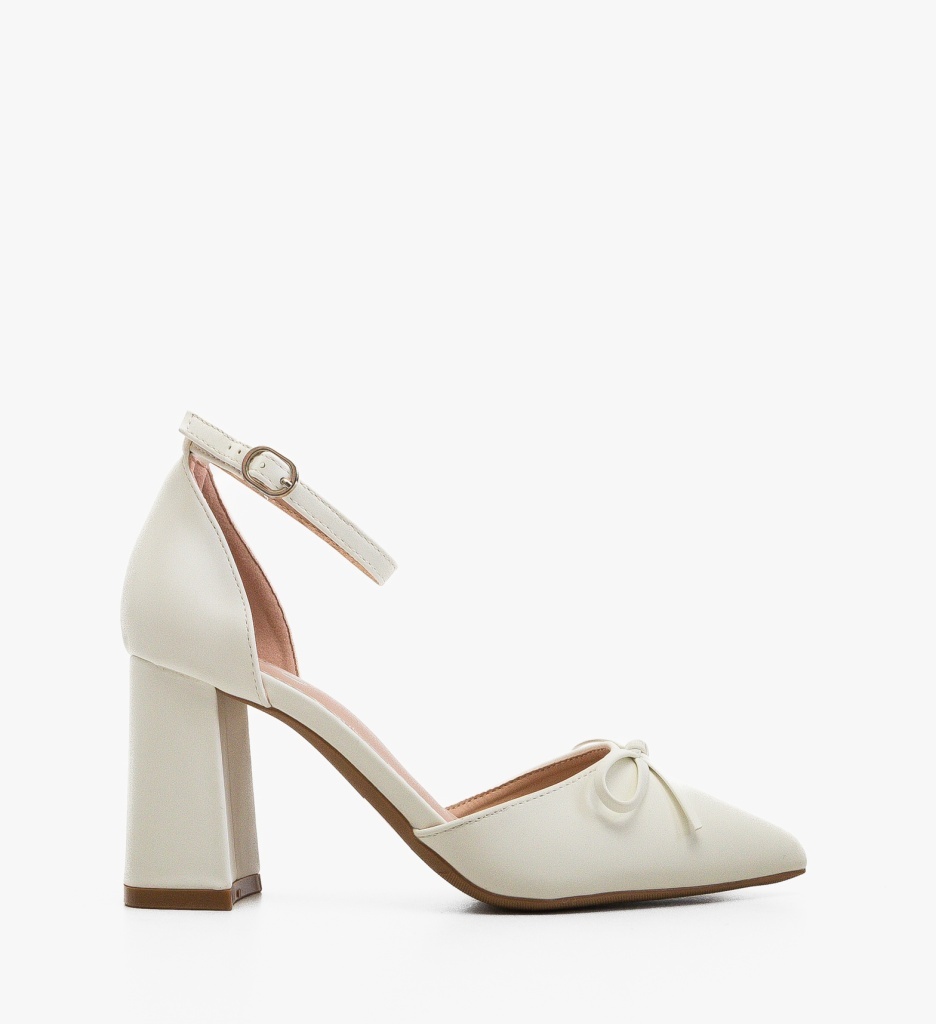 Pantofi dama Pierce Albi, eleganță și confort - imagine 6