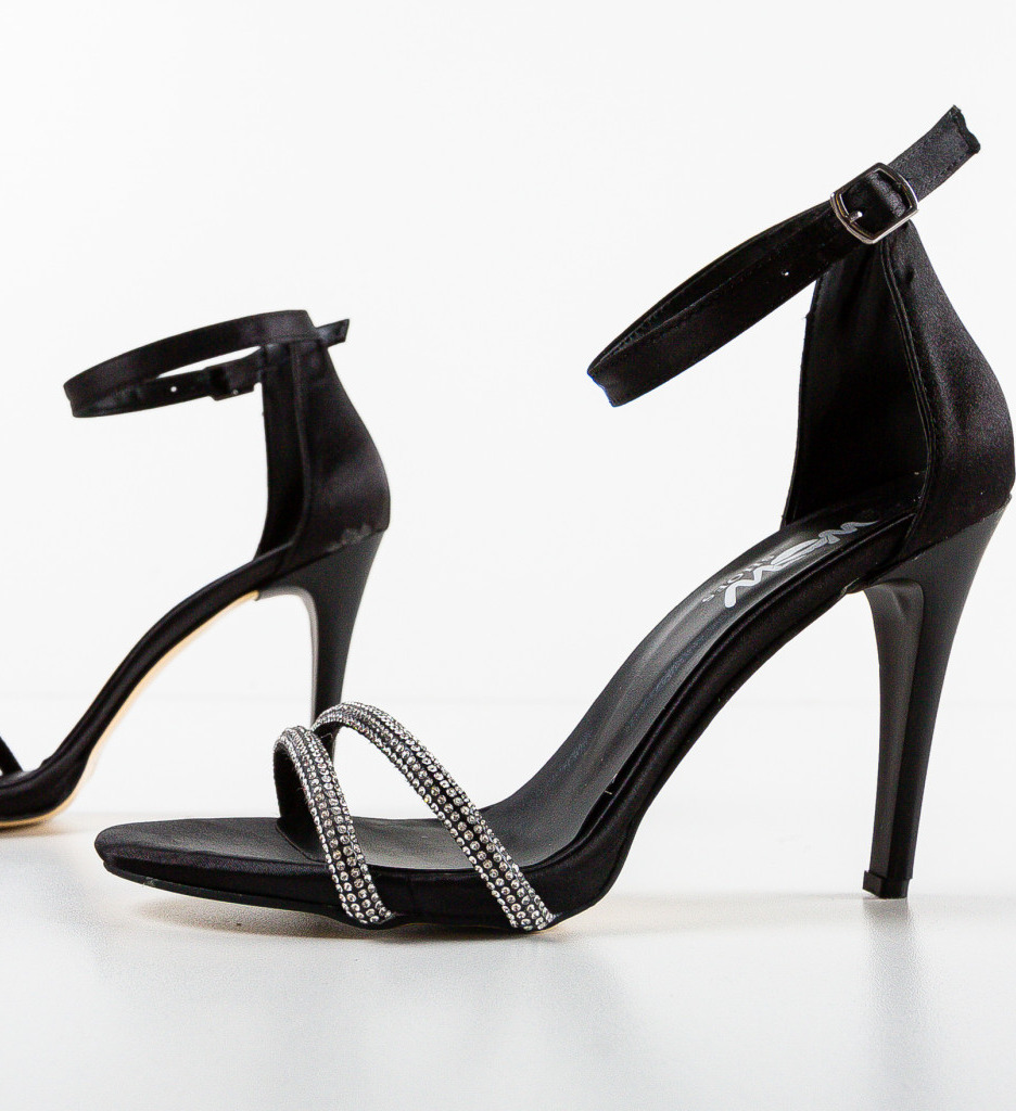 Sandale Myretam Negre | Eleganță și Stil - imagine 5