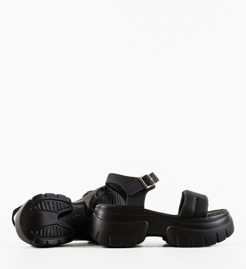 Sandale Ferrus Negre | Confort și Eleganță - imagine 6