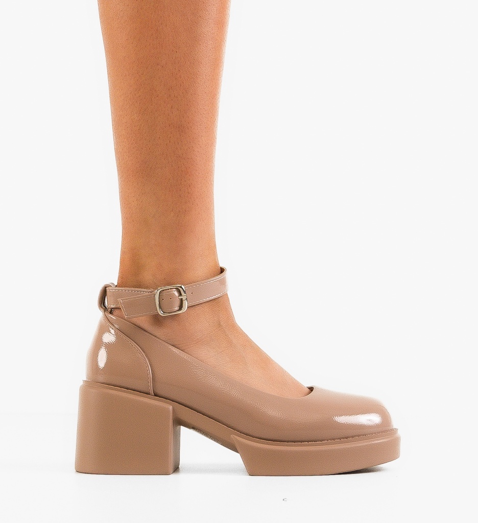 Pantofi Dama Grima Bej - Eleganță și Confort - imagine 8