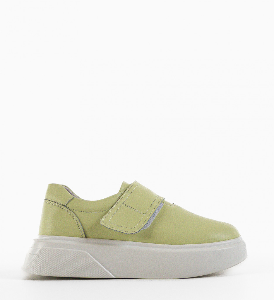 Pantofi Casual Dama Galbeni Slamet - Confort - imagine 4