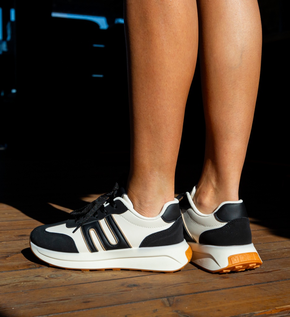 Sneakers Bahman Negri - Confort și Stil Urban - imagine 6