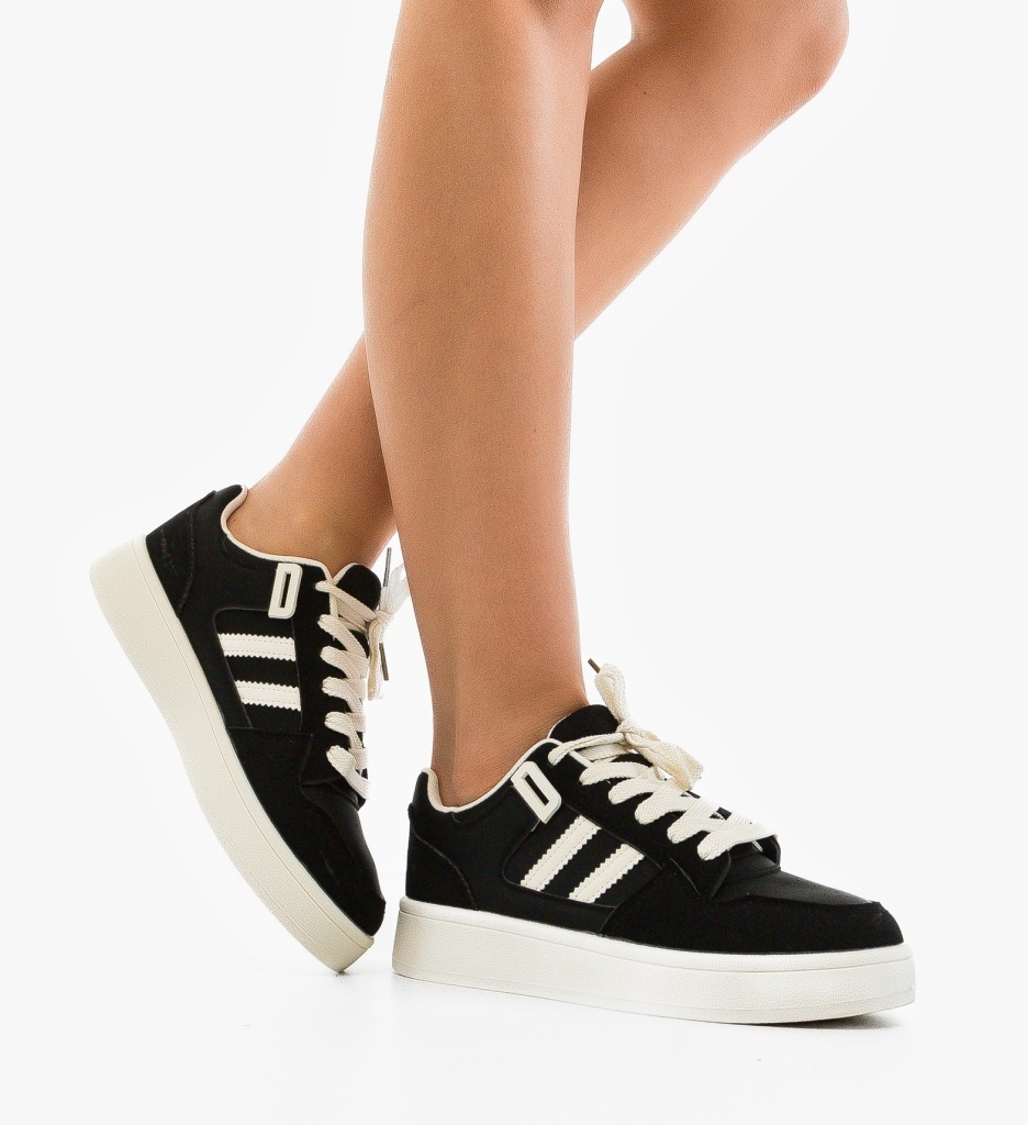 Sneakers Dama Spring Negri - Confort Sporit