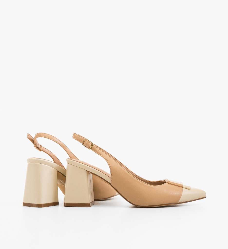 Pantofi Dama Sandy Nude | Eleganță și Confort - imagine 2