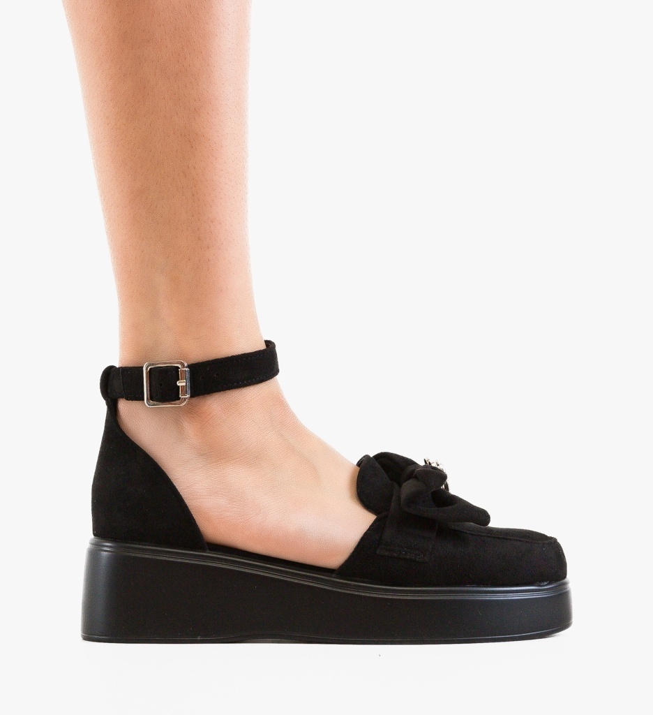 Pantofi Casual Lovly Negru - Confort & Stil Urban - imagine 6