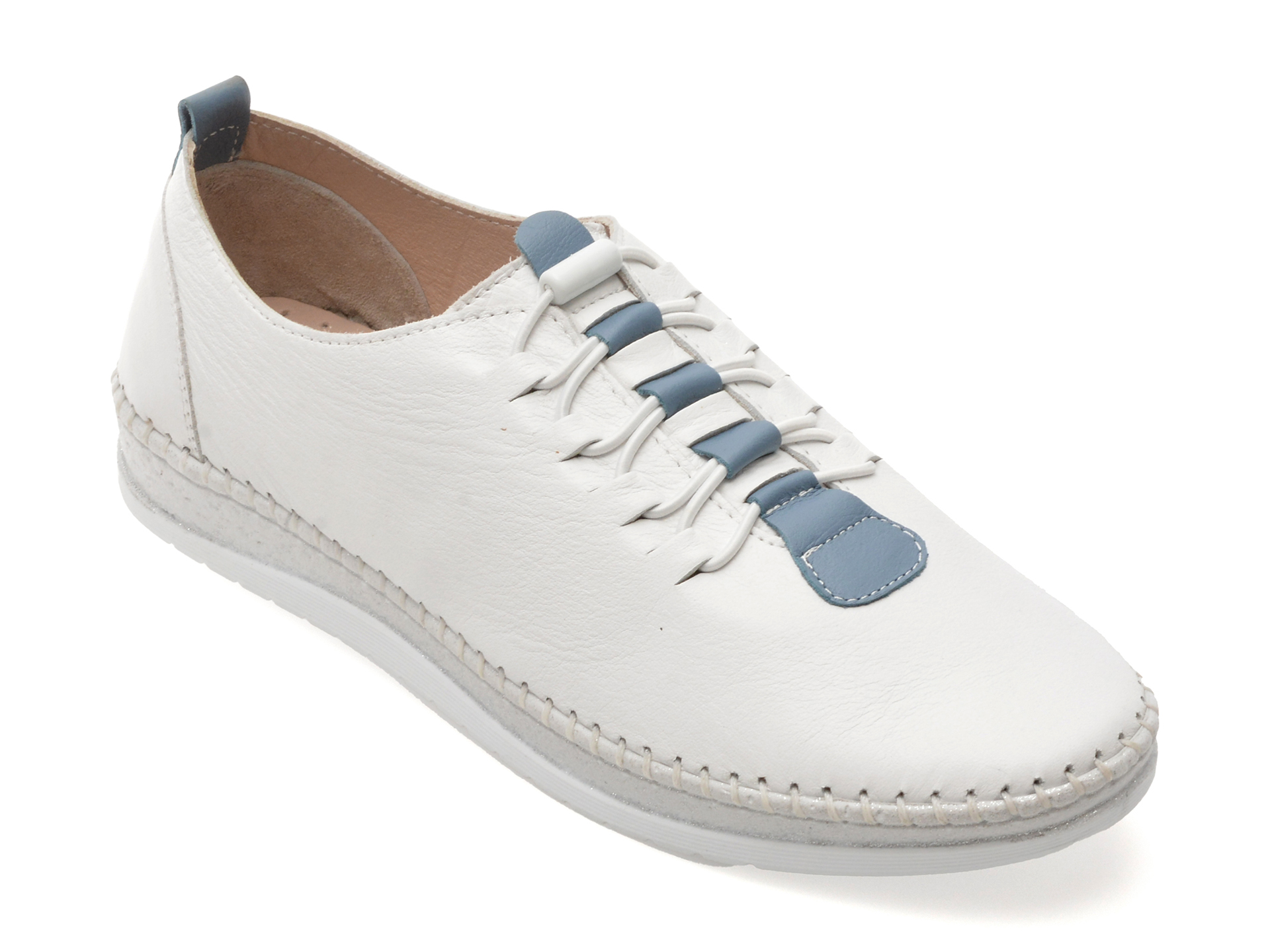 Pantofi Flavia Passini Albi - Eleganță și Confort
