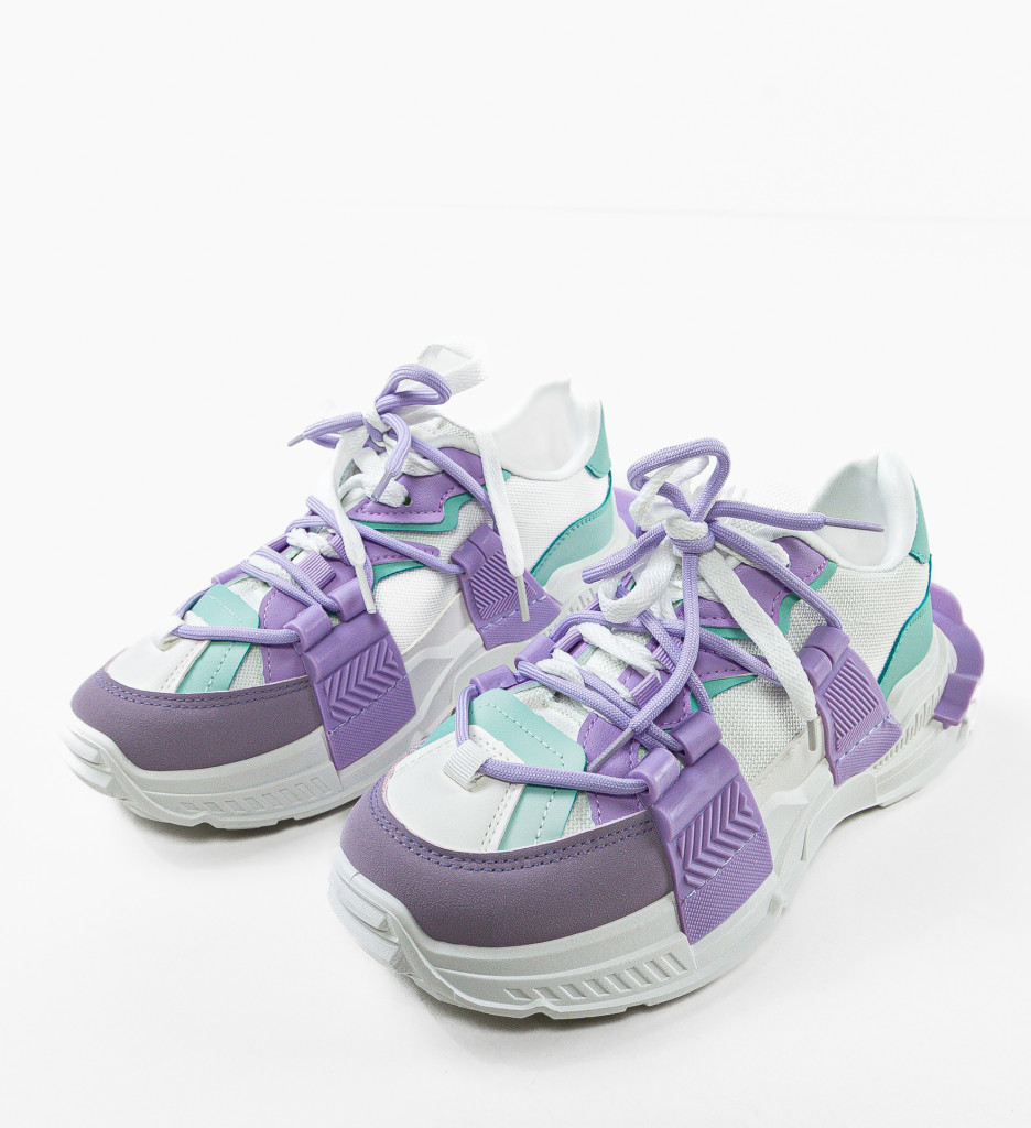 Sneakers Dama Tucker Mov - Confort si Stil - imagine 7