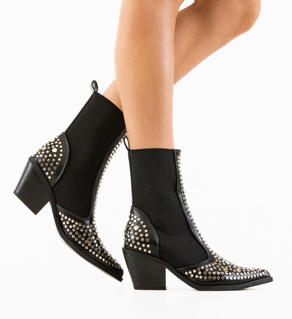 Botine Roth Negre - Eleganță și Confort