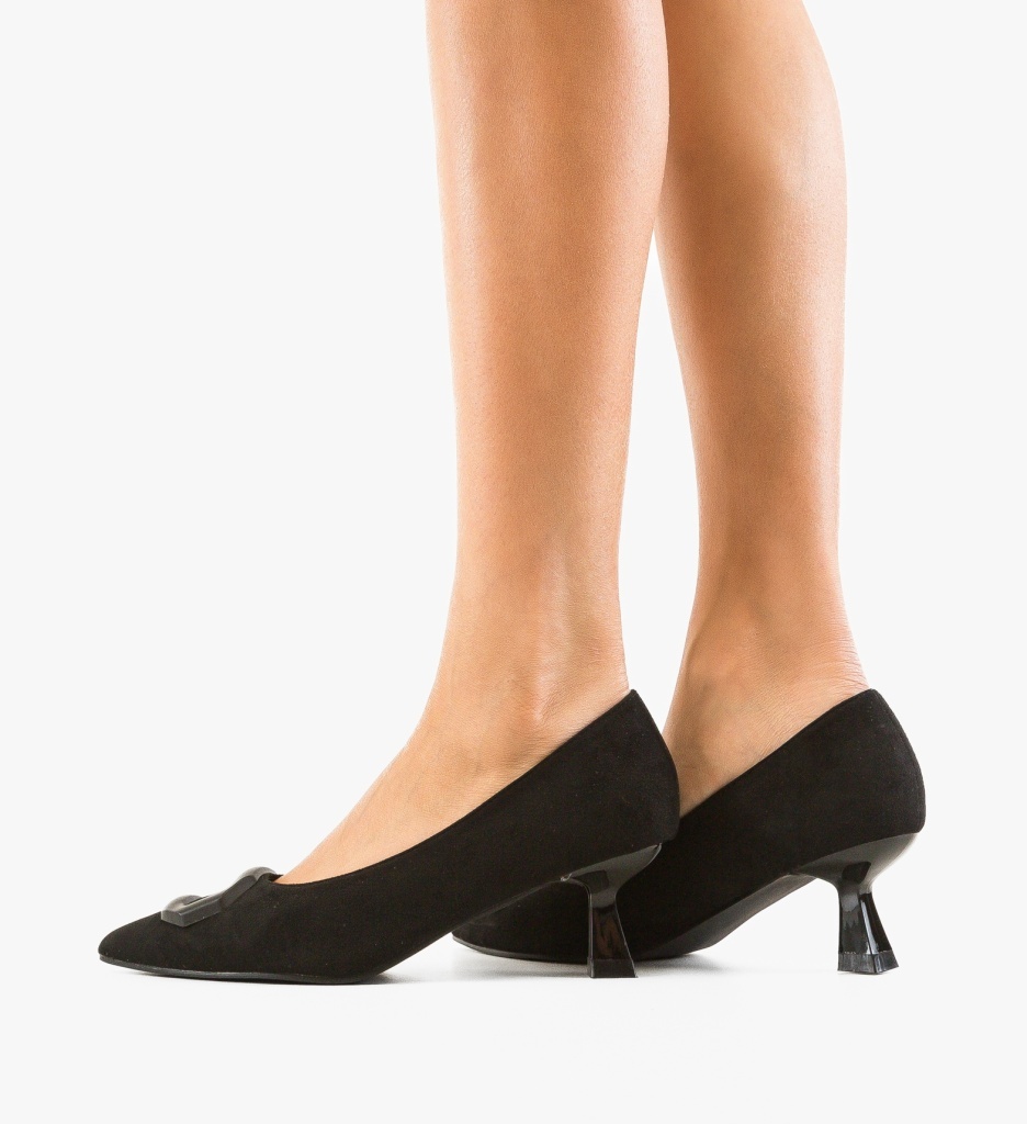 Pantofi Stiletto Lyda Negru | Eleganță Asigurată - imagine 2