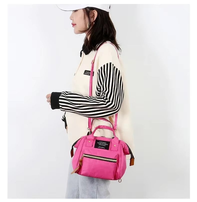 Geanta Rucsac Delis Roz - Practică și Elegantă - imagine 2