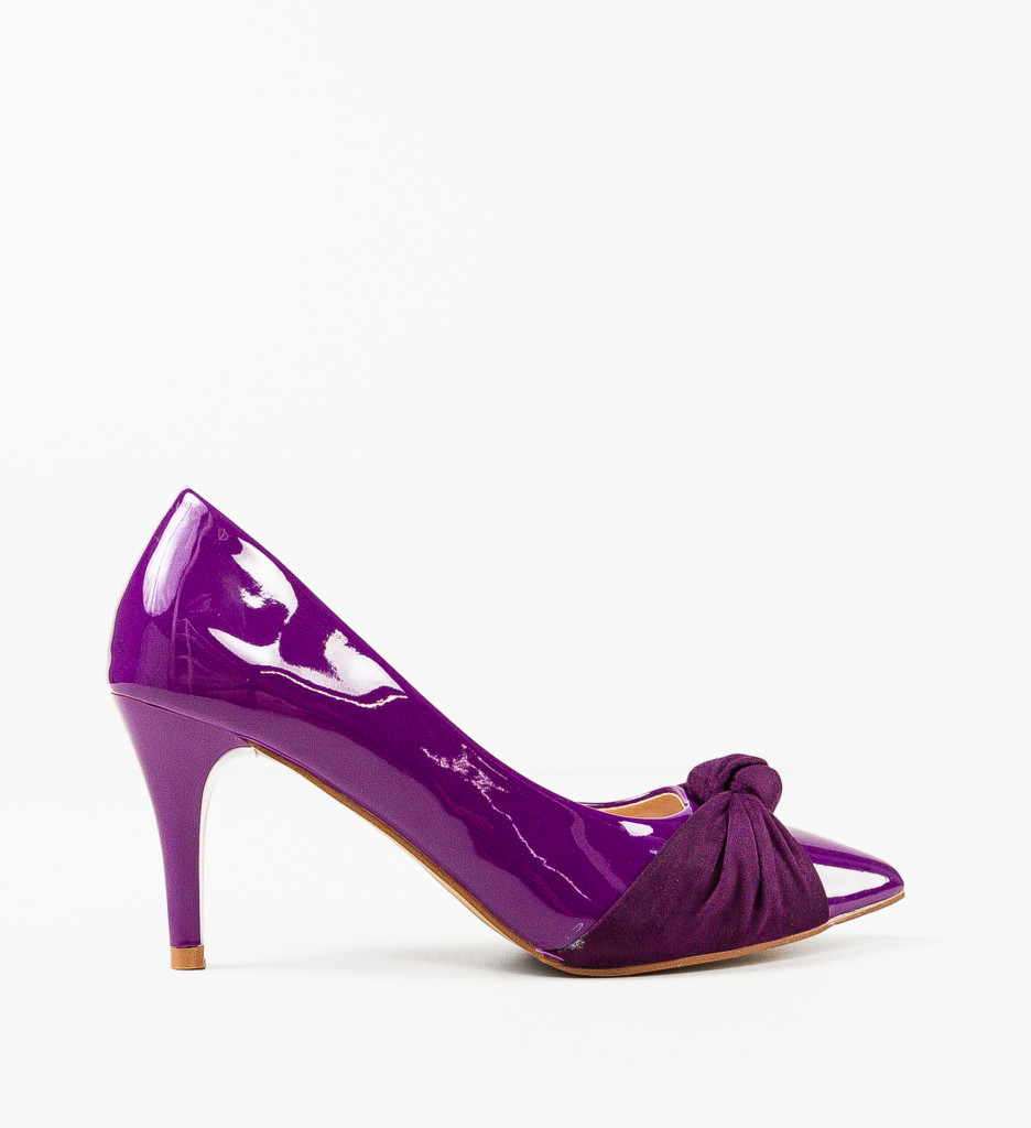 Pantofi dama Oprez Mov - Eleganță și Stil - imagine 6