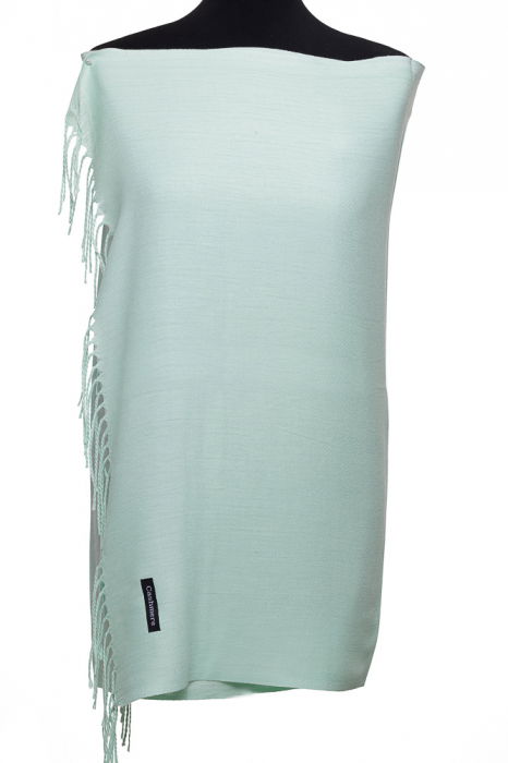 Eșarfă Shopika Menta Tip Cashmere - 180cm