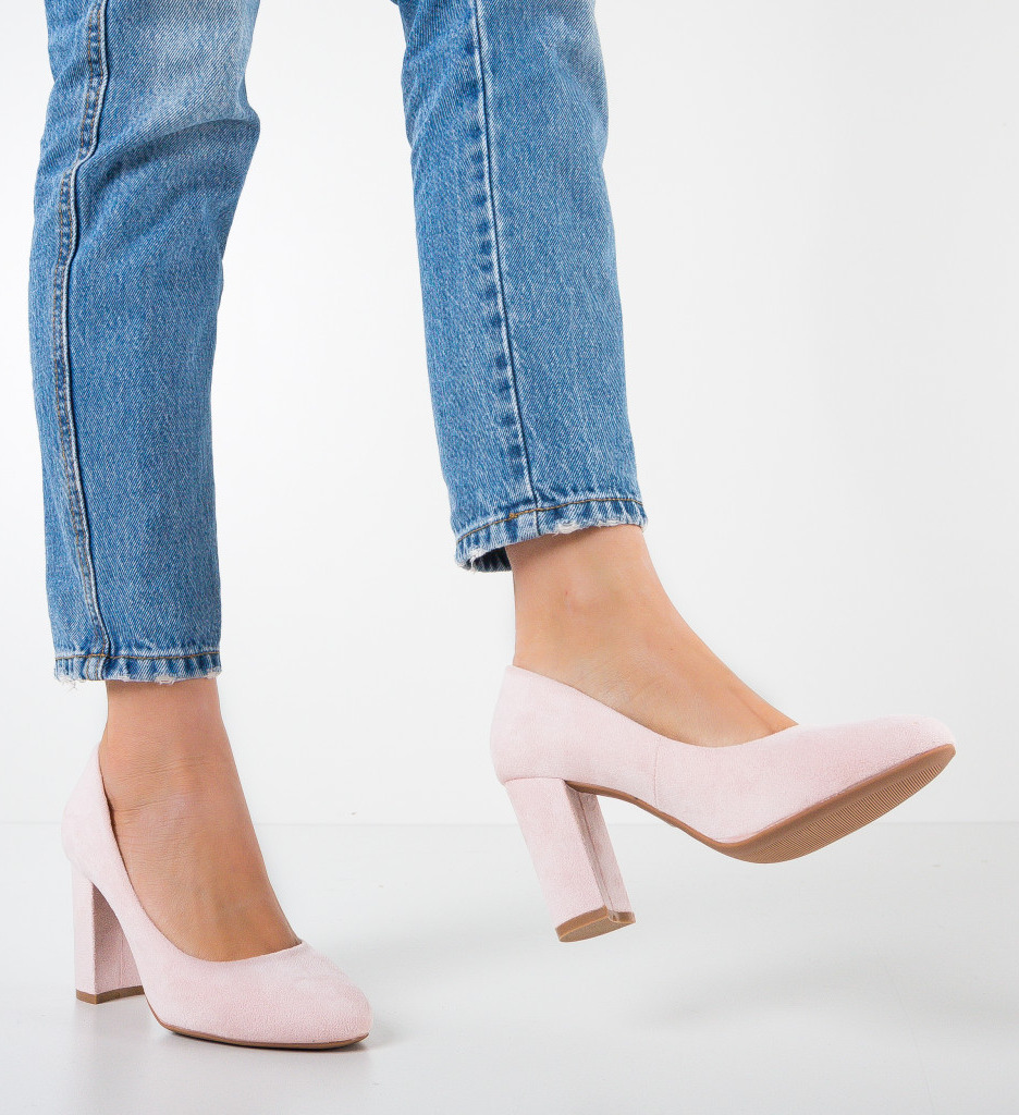 Pantofi Lesgo Roz - Eleganță și Stil - imagine 5