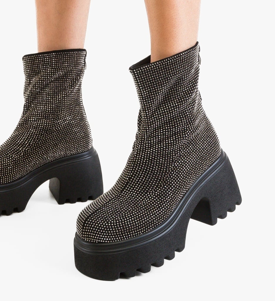 Ghete Dama Pyrelle Negre - Eleganță și Stil