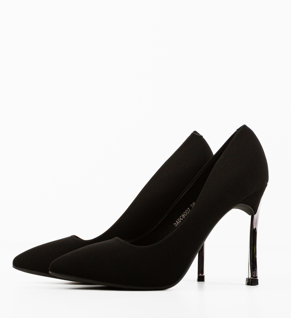 Pantofi cu Toc Neba Negri - Eleganță și Stil - imagine 5