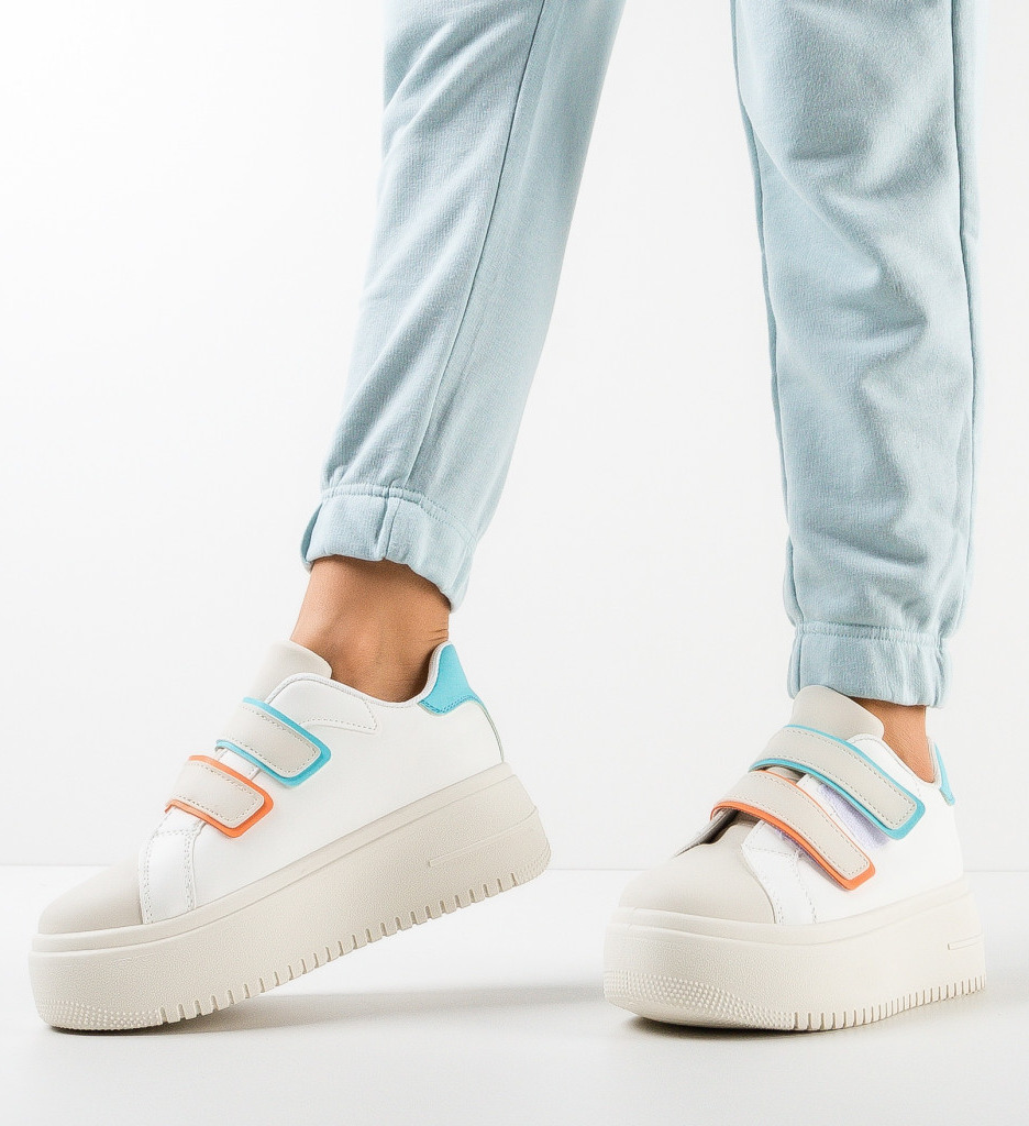 Sneakers Floyd Bej - Confort și Stil Feminin - imagine 2