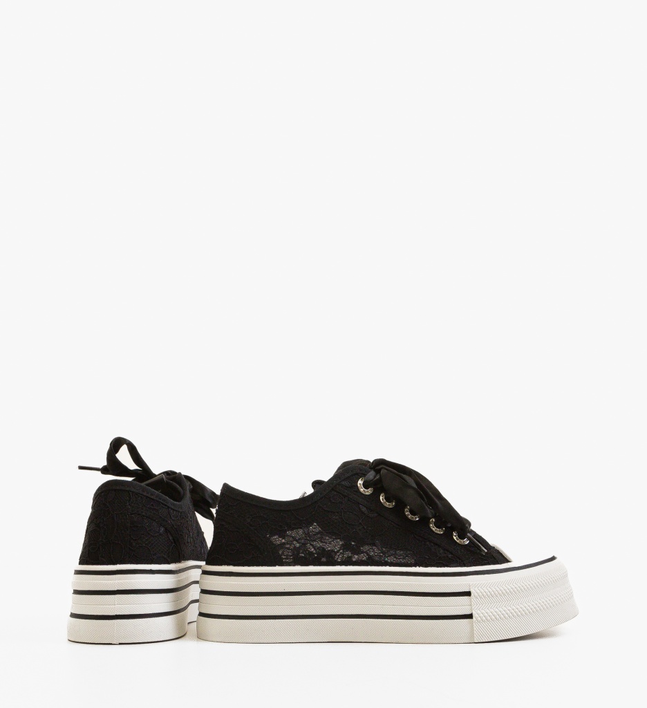 Sneakers Dantek Negri | Confort și Stil Zilnic - imagine 4