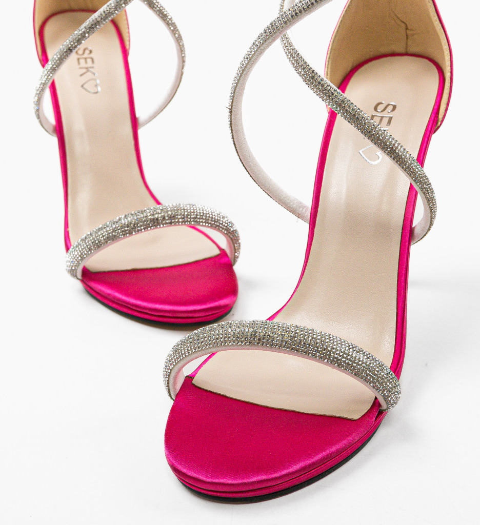 Sandale Keef Fuchsia - Eleganță și Stil - imagine 7