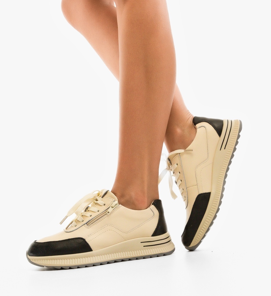 Pantofi Casual Koalka Bej - Confort și Stil