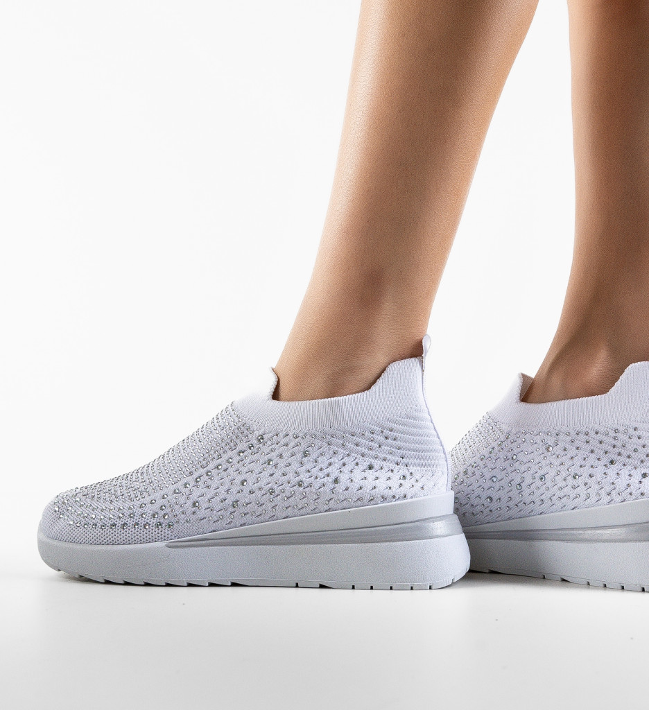 Sneakers Dama Reach Albi - Confort și Stil - imagine 2