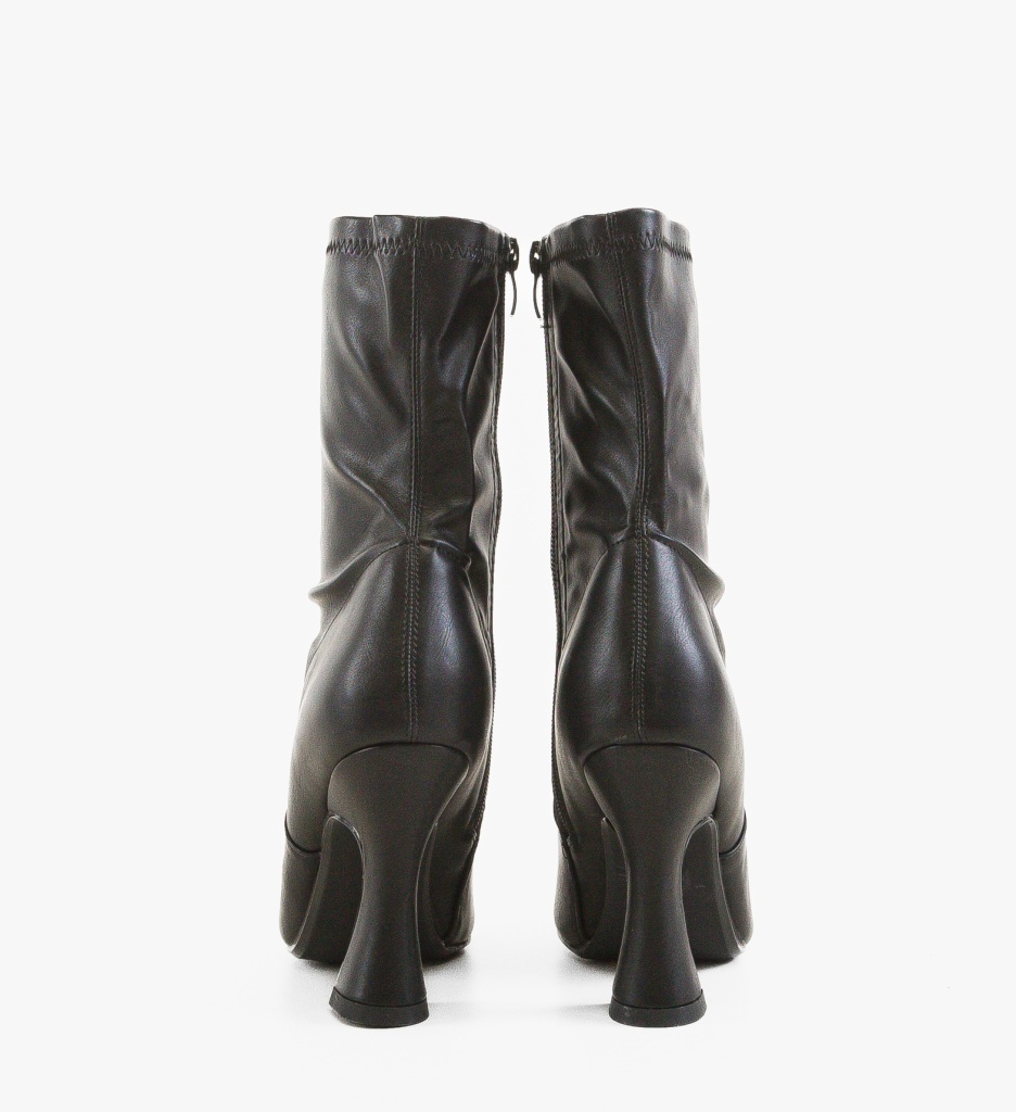 Botine Dama Josephine Negre | Eleganță și Stil - imagine 5
