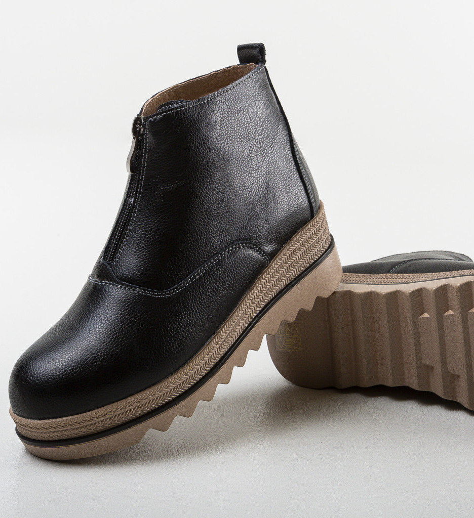 Ghete Coady Negre | Eleganță și Confort - imagine 6