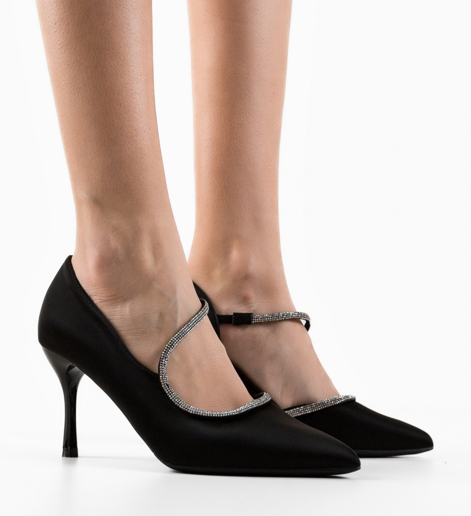 Pantofi dama Refe Negri - Eleganță și Stil - imagine 3