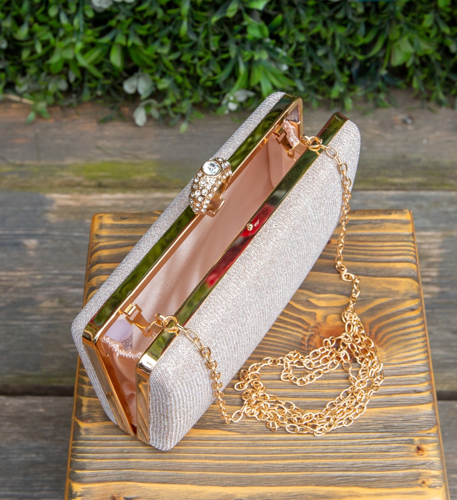 Geanta Plic Kinkin Aurie 2 - Eleganta De Seara - imagine 5