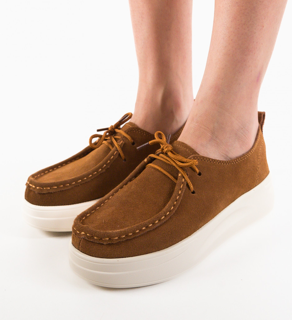 Pantofi Casual Jange Camel 2 - Confort și Stil - imagine 9