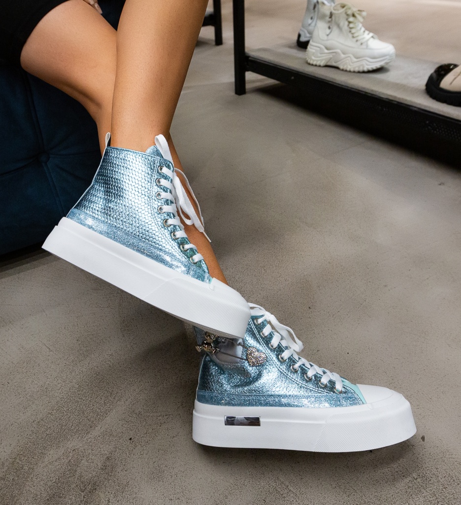 Pantofi Sport Rishi Albastri - Confort și Stil - imagine 2