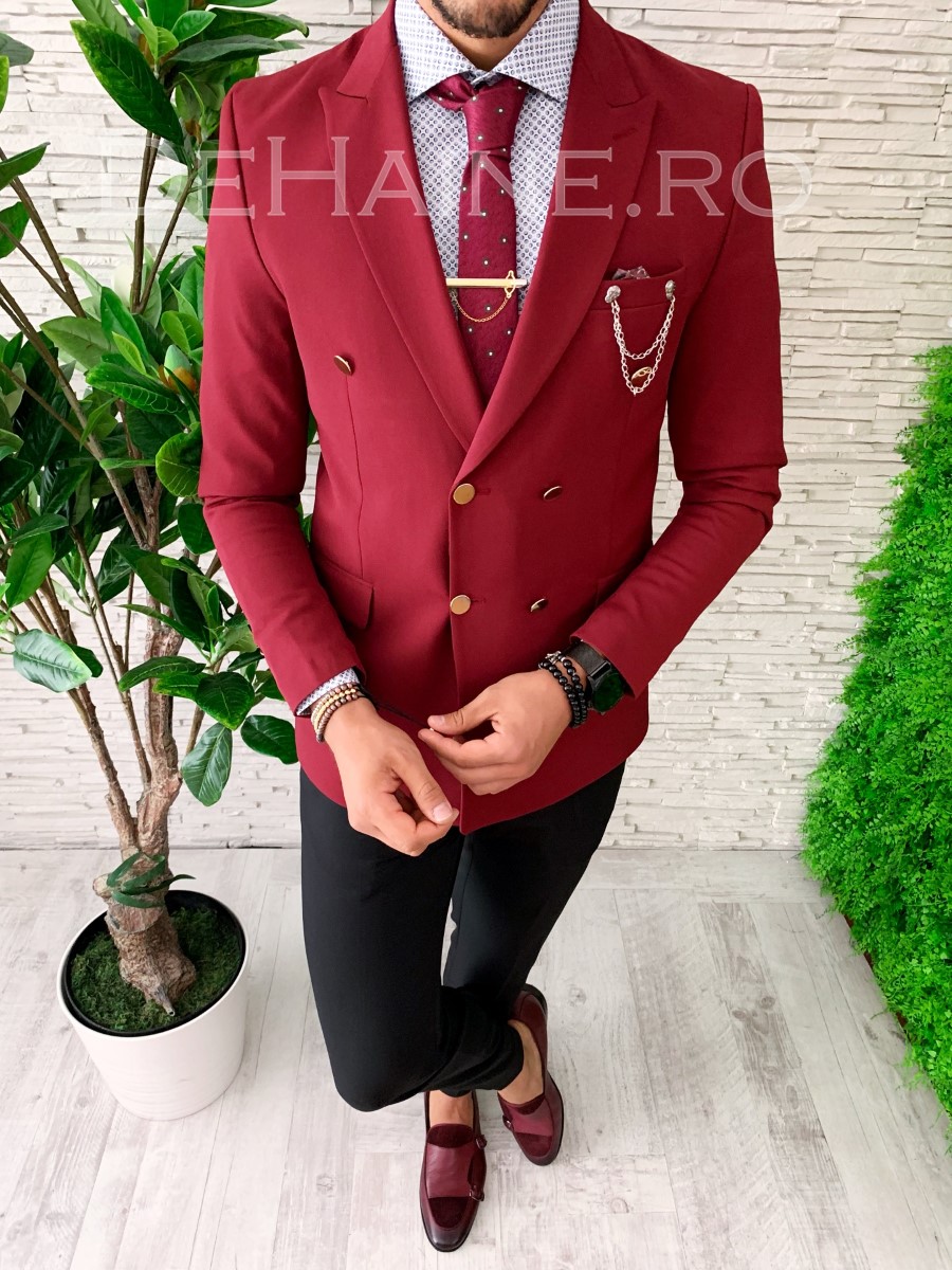 Tinuta Barbati Smart Casual 3 Piese Slim Fit