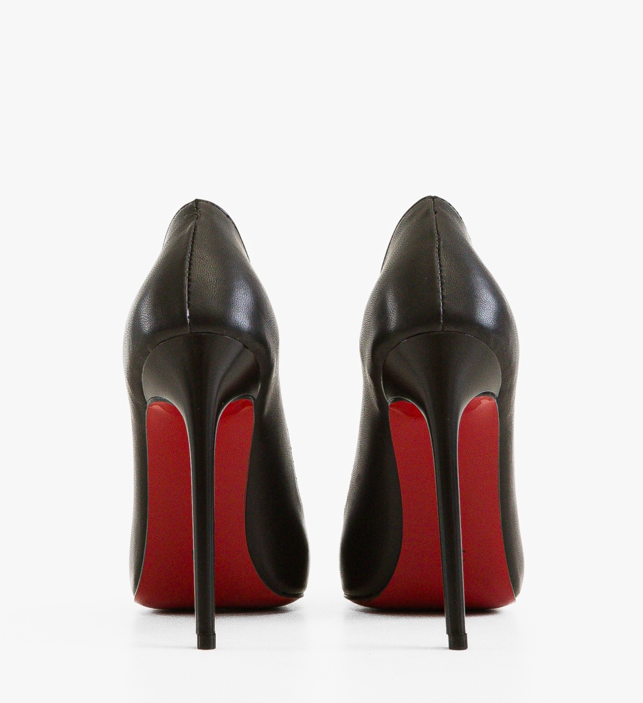 Pantofi Dudyn Negri Eleganți cu Toc - Stil și Confort - imagine 4