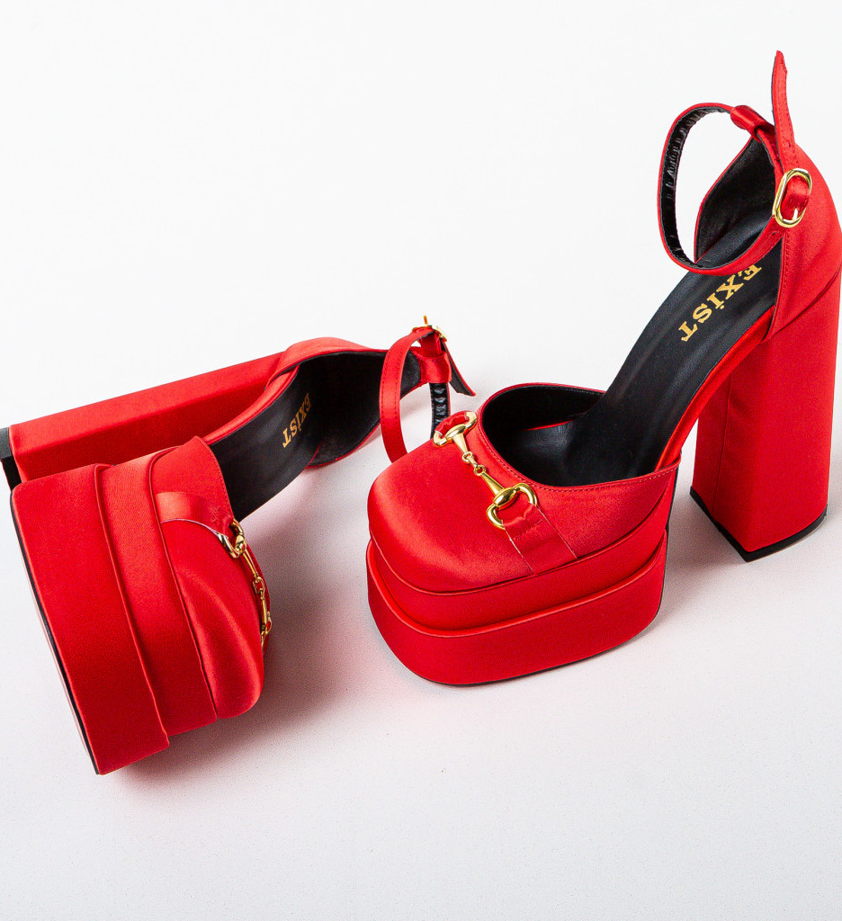 Pantofi Dama Toc Rosii Versoma | Eleganță Asigurată - imagine 7