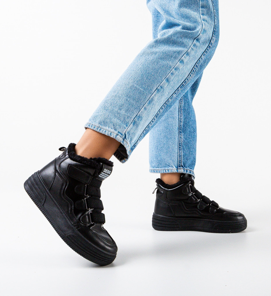 Pantofi Sport Ingram Negri - Confort și Stil - imagine 2