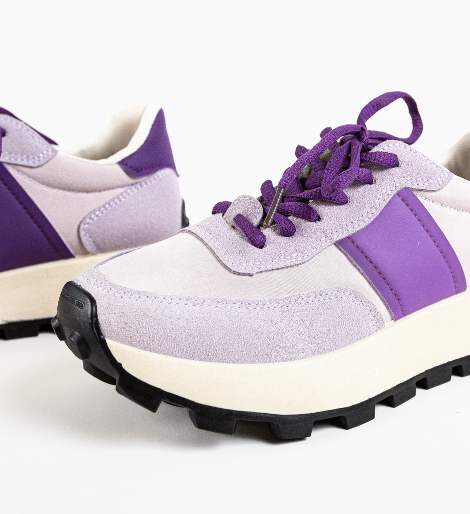 Sneakers Dama Feytong Mov - Confort și Stil - imagine 7