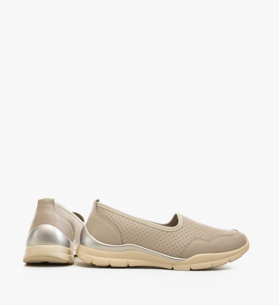 Pantofi Casual dama Lory Gri Confort - imagine 5