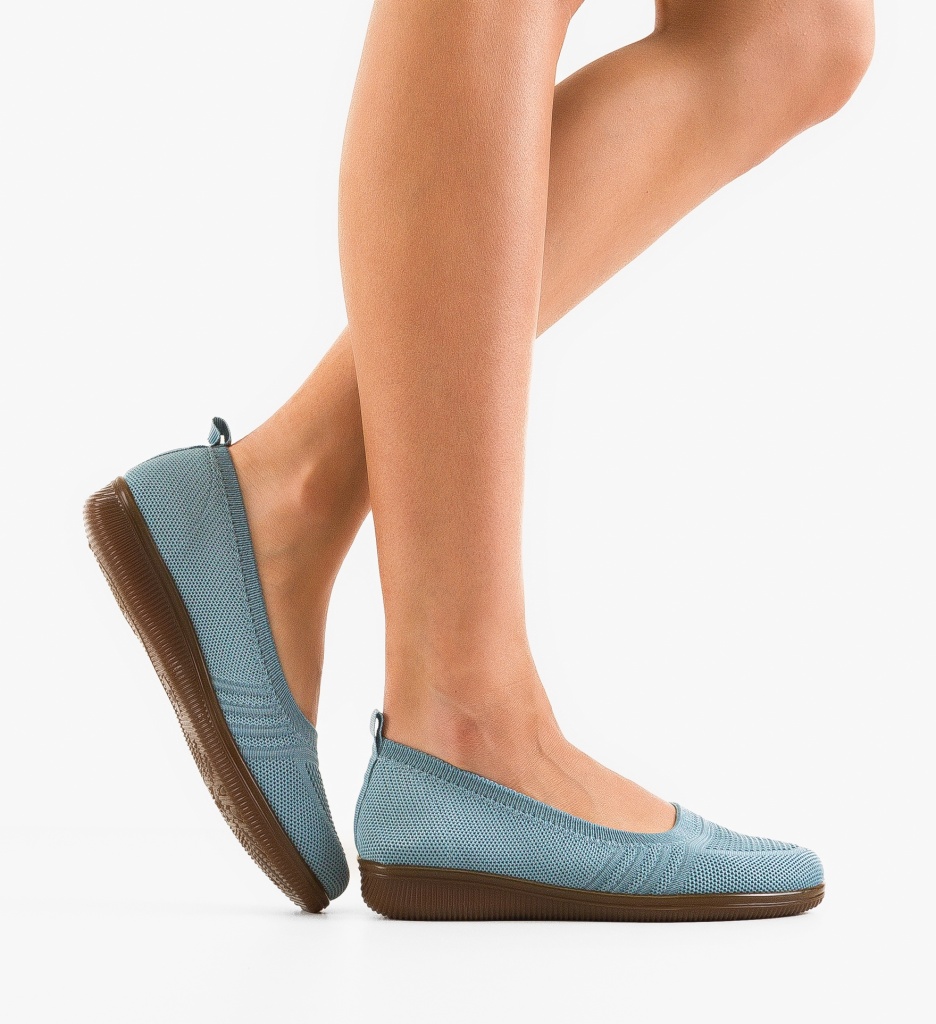 Espadrile Dama Shandiin Albastre - Confort Vară - imagine 2