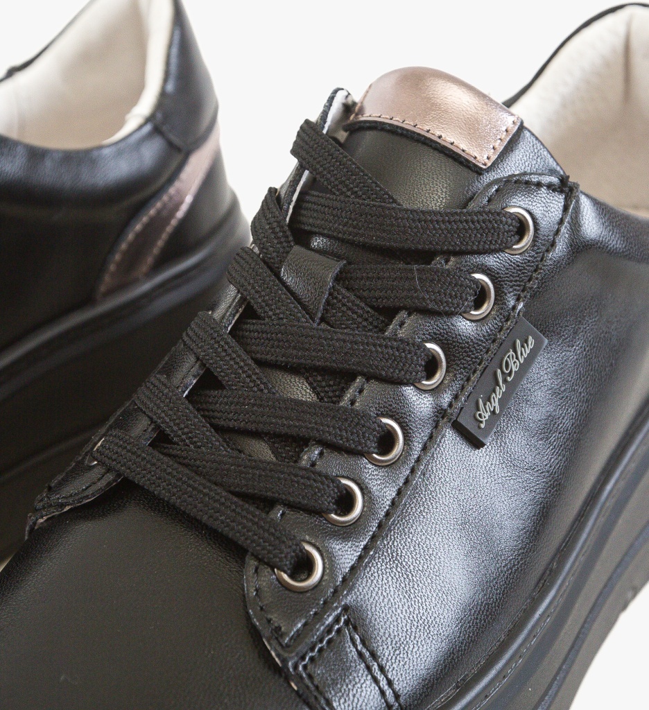 Sneakers Dama Ghela Negri - Confort și Stil - imagine 3