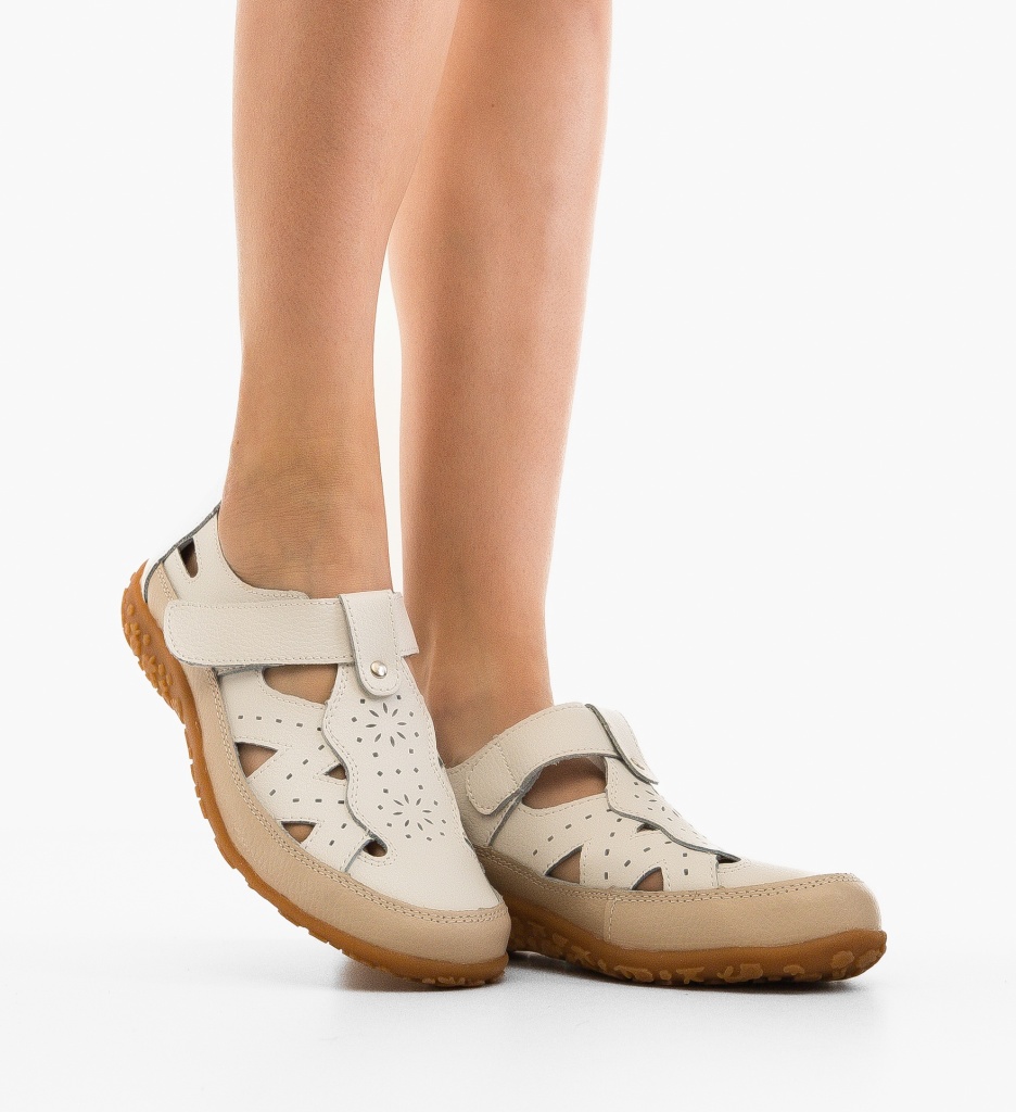 Pantofi Casual Pampy Bej - Confort și Stil Zilnic