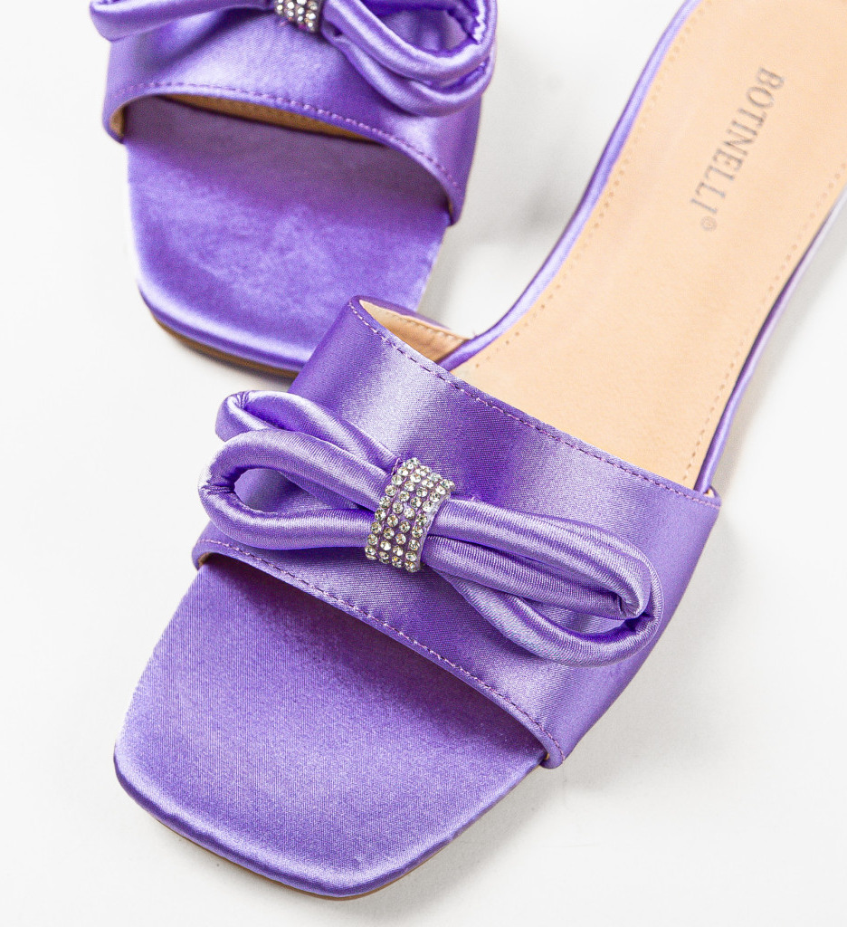 Papuci Dama Macie Mov - Confort și Eleganță - imagine 7