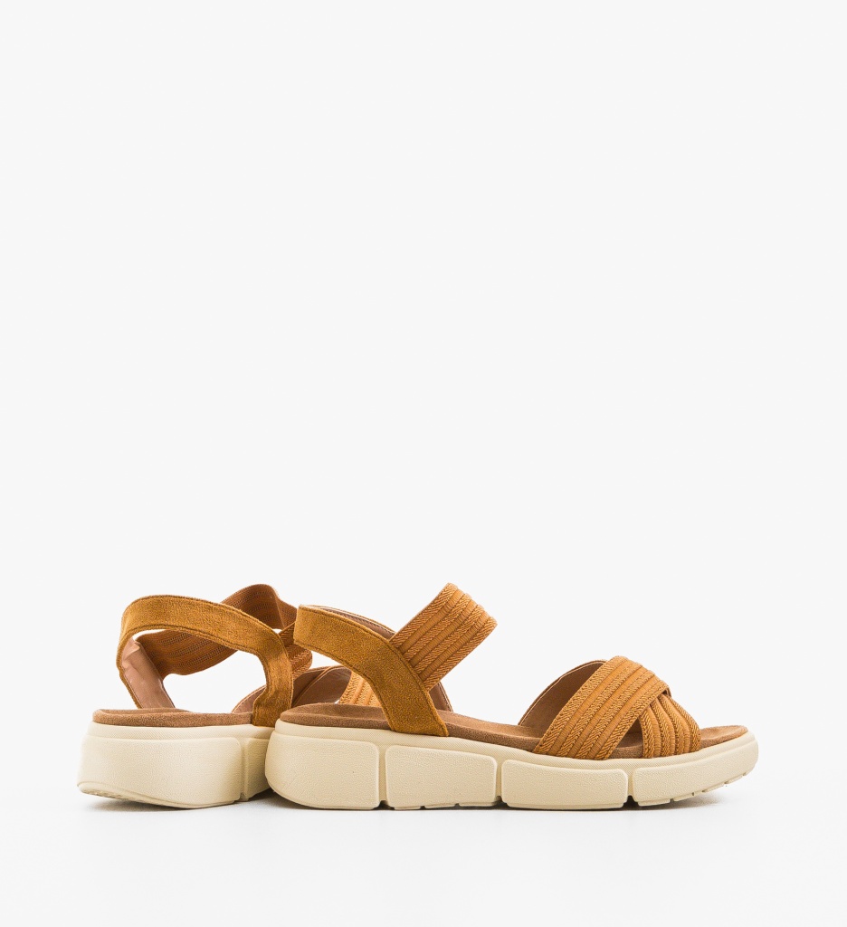 Sandale Dama Raduku Camel - Eleganță și Confort - imagine 3
