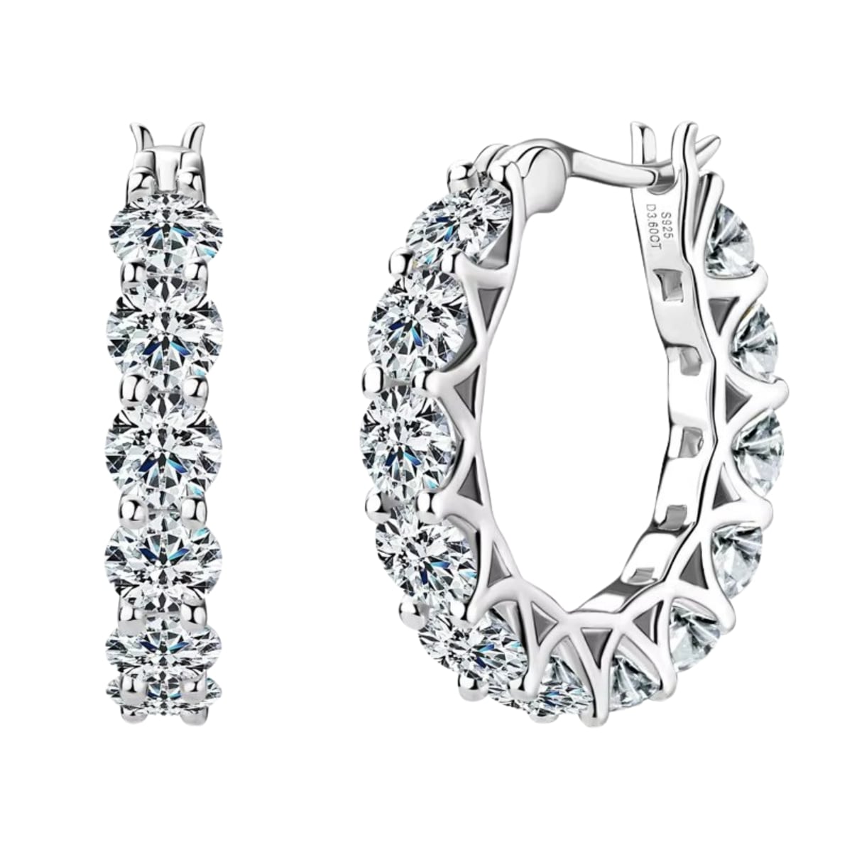 Cercei Argint 925 Delis | Eleganți cu Rodiu