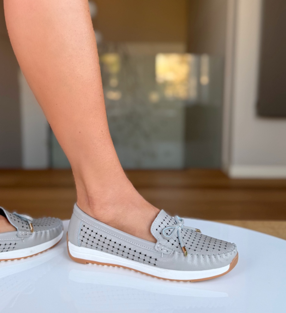 Espadrile Dama Eregion Gri | Confort Casual - imagine 3