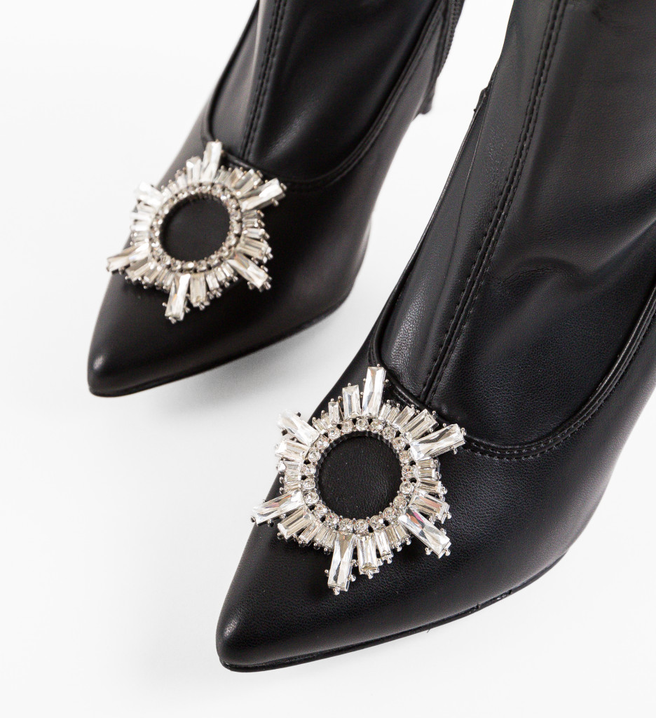 Botine Cooke Negre 2 | Eleganță Asigurată - imagine 7