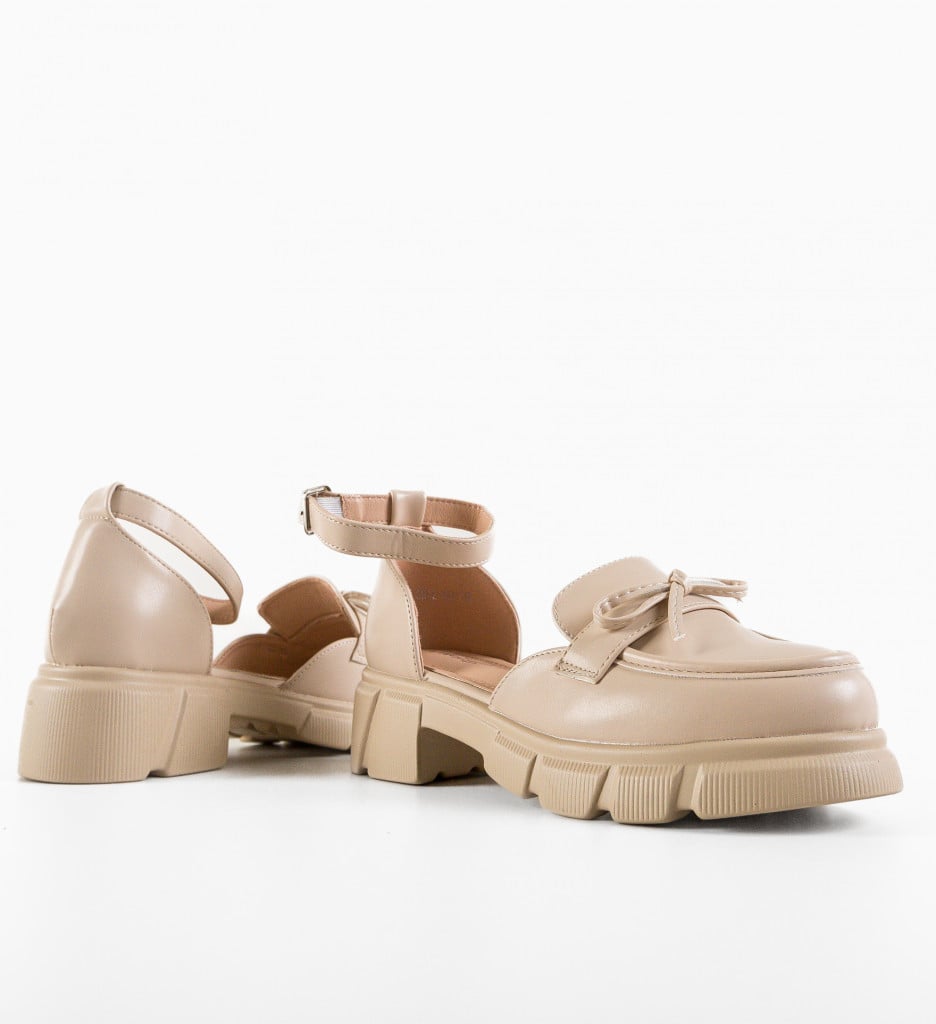 Pantofi Casual Dorina Bej - Confort și Stil Zilnic - imagine 10