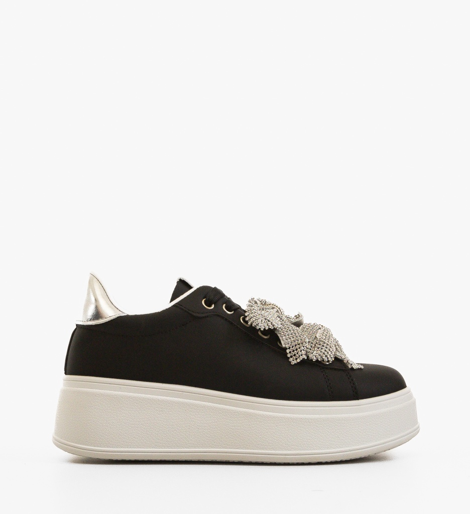 Sneakers Dama Hillam Negri - Stil Urban Activ - imagine 6